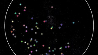 小球每次碰撞都会翻倍#解压小游戏 #星球动画