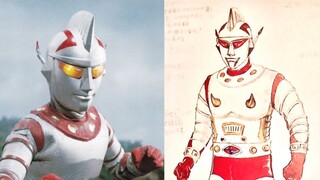 邪恶的古罗斯星——詹伯A怪兽宇宙人皮套设计图对比视频