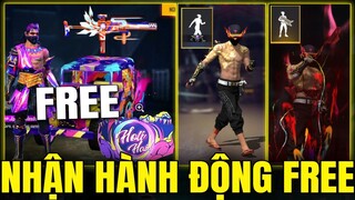 Free Fire - Hành Động Mới Cực Ngầu Đấm Ra Lửa, Hé Lộ Quà Sự Kiện Mới Và Cách Nhận Free Hành Động Mới