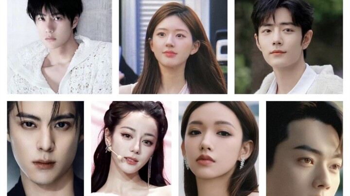 Chinese actors' Tiktok personal topic playback rankings, the first place is broken