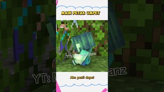 MAIN PETAK UMPET DAPAT CEMILAN ENAK 😁 #minecraft #viral #animasi