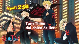 [Spoil Tokyo Revengers 226]. Tam Thiên đại chiến ác liệt, Terano tiến thoái lưỡng nan!