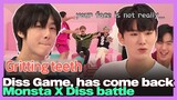 [Idol Room] "Take care of your face" Monsta X diss battle #monstax