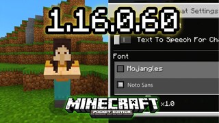 รีวิว!!MCPE 1.16.0.60 BETA เพิ่มNPCใหม่ และ ระบบเปลี่ยนฟอนต์