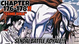 SENDAI COLONY BATTLE ROYALE BEGINS!!🔥| "LUMABAS KA RIKA"😱 | JUJUTSU KAISEN CHAPTER 176-178 TAGALOG