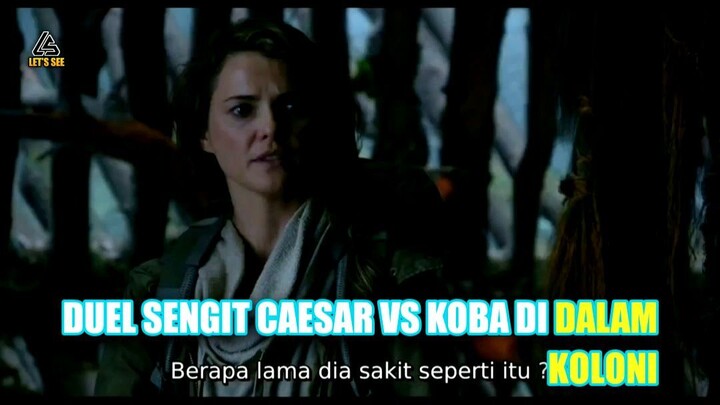 Duel Sengit Caesar vs Koba di Dalam Koloni