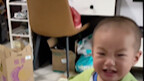 Child: Crying for one more second makes me look unprofessional #萌娃娃 #幽默 #娱乐评论大赏