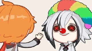 Master: Your nose fell off. Servant: ... (touches his nose)
