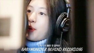 【BabyMonster】เวอร์ชันตัดต่อคลิกเดียวจากเสียงสดในสตูดิโอ Sheesh!