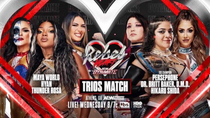 Rebel Heart AEW Dynamite | September 9, 2026 | Full Show HD