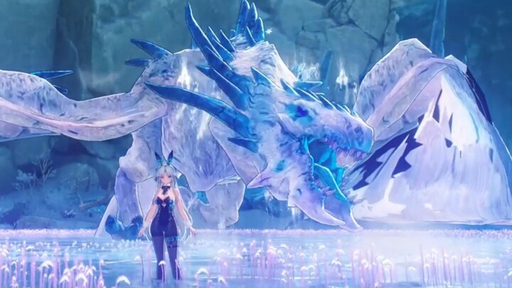 The turtle turned into a giant dragon—am I playing Monster Hunter or something?