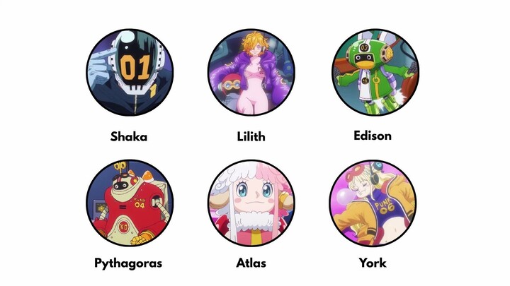 Semua satelit Vegapunk di One Piece dalam 4 menit