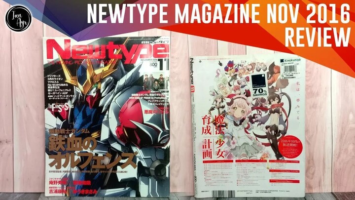 [ REVIEW ] Buku Newtype The Live Magazine November 2016 Majalah Anime アニメ Manga 漫画 Tokusatsu 特撮