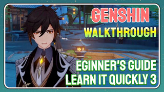 [Genshin  Walkthrough] Beginner's guide, learn it quickly 3