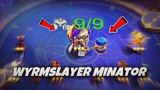 Magic Chess MINOTAUR Wyrmslayer Warrior New Meta Combo!!