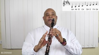 How to play G# Minor Scale on Clarinet in 2 minutes