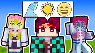 We Choose our DEMON SLAYER Character from EMOJIS, then battle!