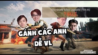 Daily PUBG Moments Ep 7| Nhism gồng gánh Tik, Ocvodich, Kenti 2 cái Top 1 cực Dễ !