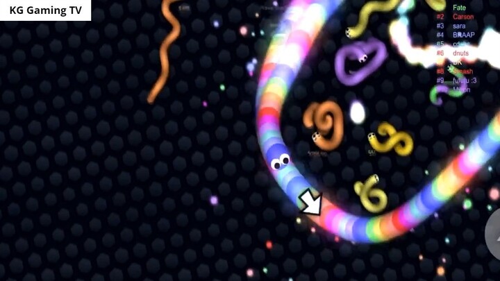 Slither.io A.I. 160,000+ Score Epic Slitherio Gameplay 4