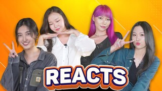 Munkhjin Jini, iexynn, RÍONA CMG, Oyu | REACTS #3 | S2