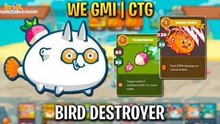 BIRD HUNTER! TURNIP + DUAL BLADE TOP RANK (We GMI | CTG) 3000 MMR | AXIE INFINITY