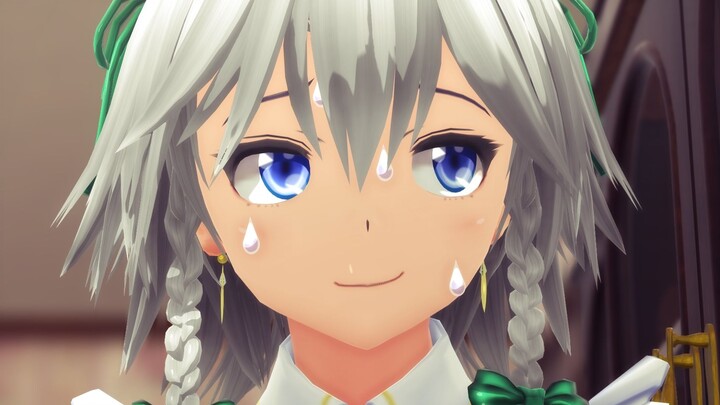 [Oriental plot to MMD] What is Sakuya hiding? (Japanese)