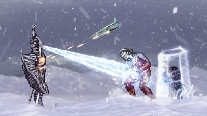 [MUGEN] Made of frozen monster Ganda figure - a showdown at minus 140 degrees Celsius!