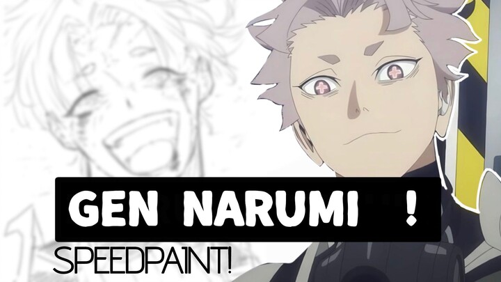 KAPTEN NARUMI MENGGUNAKAN KEKUATAN PENUHNYA! 🔥🔥🔥 Gen Narumi [SpeedPaint]