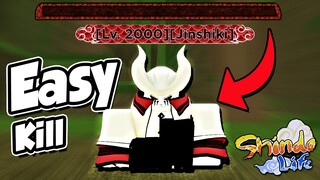 *GLITCH* Fastest Way To KILL JINSHIKI EVENT BOSS SOLO & GET DROPS FAST In Shindo Life!!