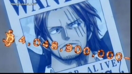 Shanks was like lol I have 1 bili+ bounty