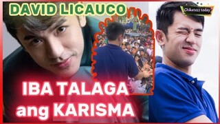 DAVID LICAUCO IBA TALAGA ang KARISMA | KINILIG PATI LALAKI