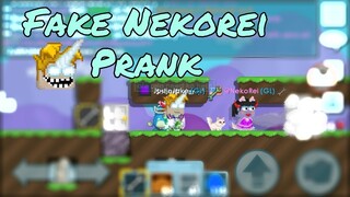 Growtopia Fake Nekorei [Prank]