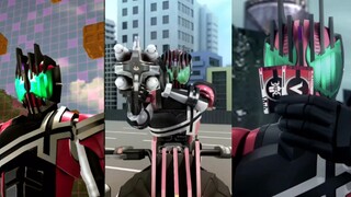 「假面骑士街机」假面骑士decade激情态【LR】必杀仮面ライダーバトル ガンバライジング