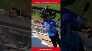 Speed Supporting INDIA at WTC Final LIVE! | IshowSpeed Virat Kohli Reaction News #shorts