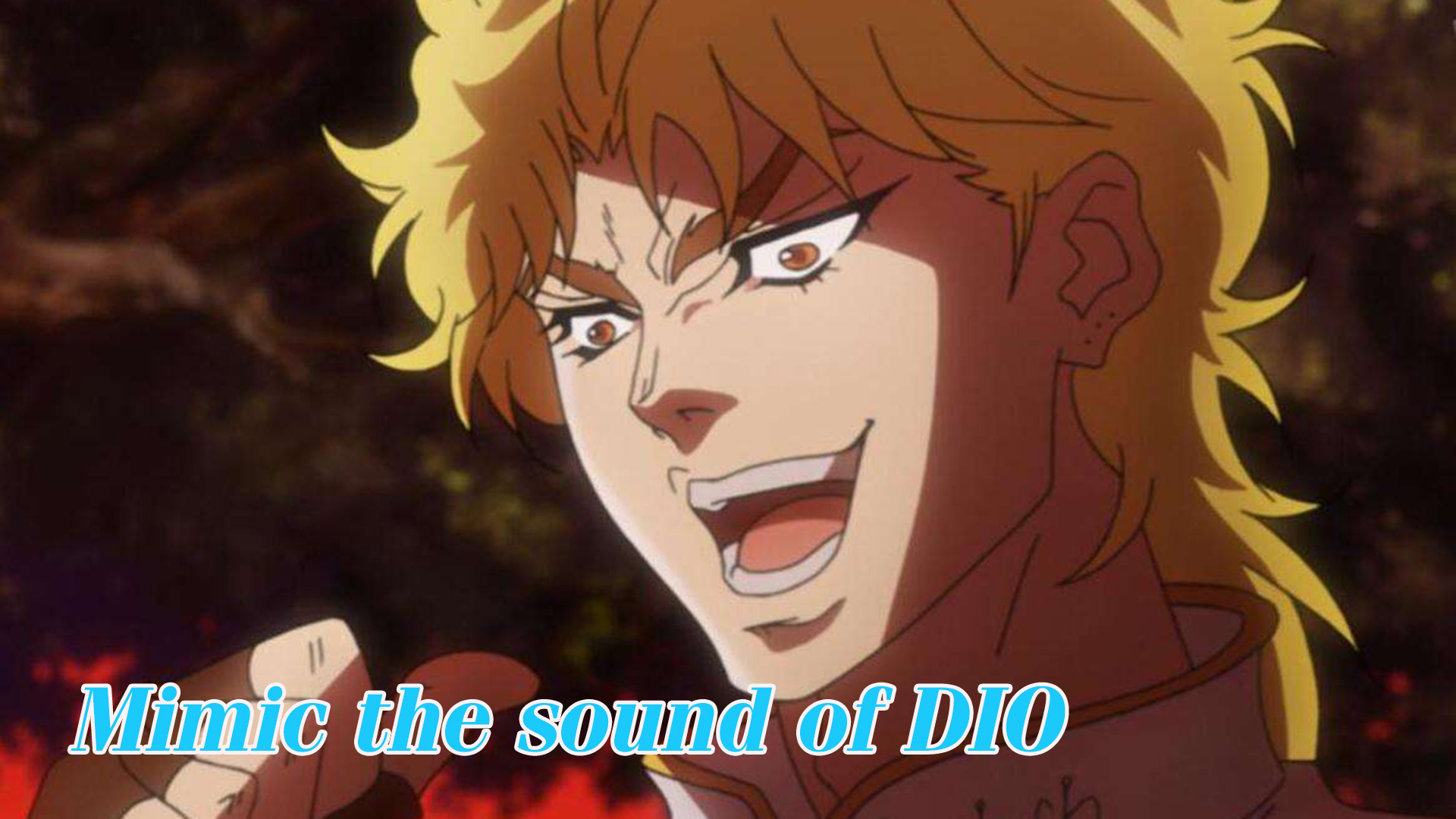 Oh You're approaching me Dio by xValleGodx Sound Effect - Tuna