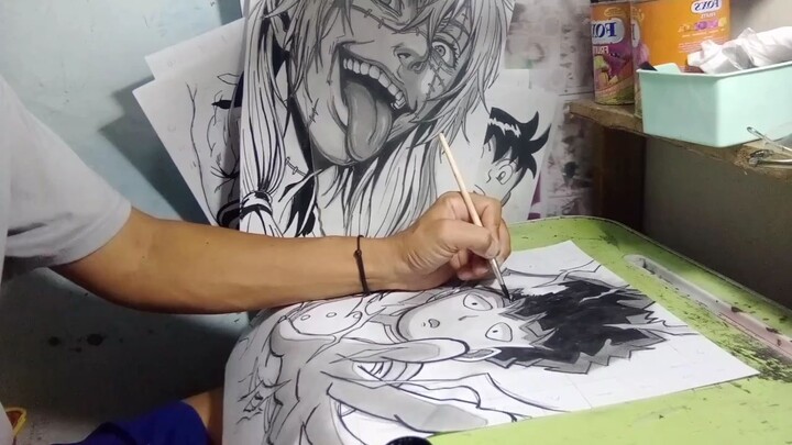 ngegambar buat konten