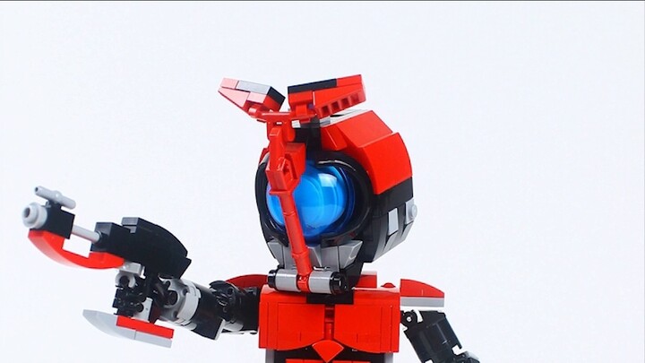 [การขนส่ง] Kamen Rider Kabuto (Kabuto) ของ Boss MOKO สร้างบล็อค MOC