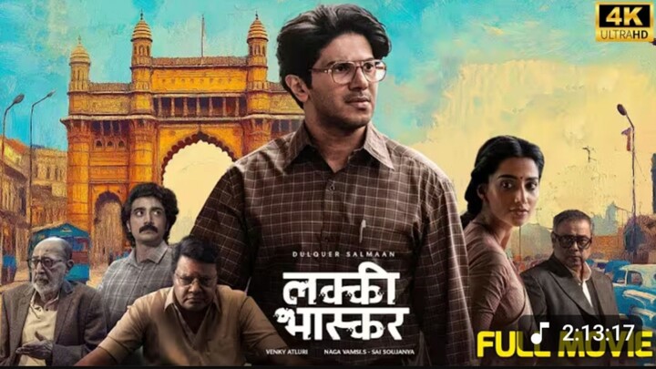 lucky baskhar full movie hindi dubbed 2024