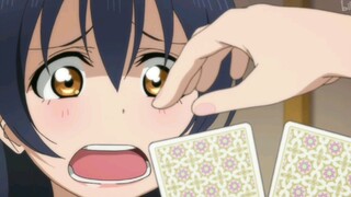 [lovelive] Famous scene 2, Yan Yi's moment when Haiwei played cards! so cute!