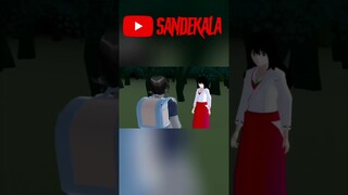 APES 😭 ! NANYA JALAN SAMA HANTU 😨😱😱 #sakuraschoolsimulator #shorts #sakurahorror