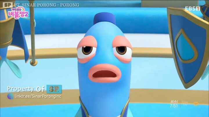 Jellyfish Kingdom Duel | Rainbow Bubblegem Season 2 EP17 | Korean EBS1 | Mermaid Princess Cartoon
