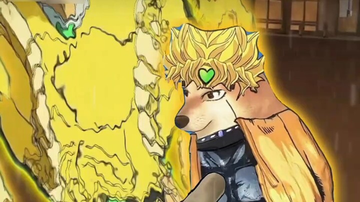 When Jotaro and Dio came to the subway to escape