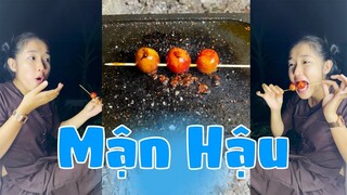 Ẩm Thực Hài Hước: Mận Hậu Nướng Siêu Cay (Grilled Stone Food)