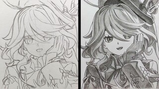 How to Draw Furina - Genshin Impact | step by step