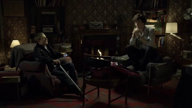 Sherlock Holmes (A study in pink)  season 1 episode 1