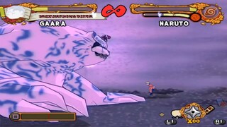 Gaara (Possessão) VS Naruto (Clássico) (INSANE) - Naruto Shippuden Ultimate Ninja 4