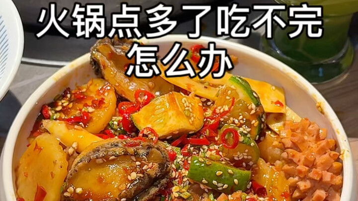 When you can’t eat any more hot pot, just turn it into Mala Tang and take it to go.