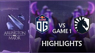 Game 1 Highlights: Team Liquid vs OG | BO2 | Arlington Major