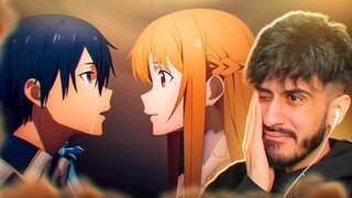 ASUNA MEETS KIRITO😢 | Sword Art Online War of Underworld Episode 10, 11 REACTION