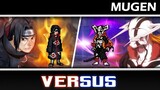 Itachi VS Ichigo Hollow - Bleach VS Naruto Mugen